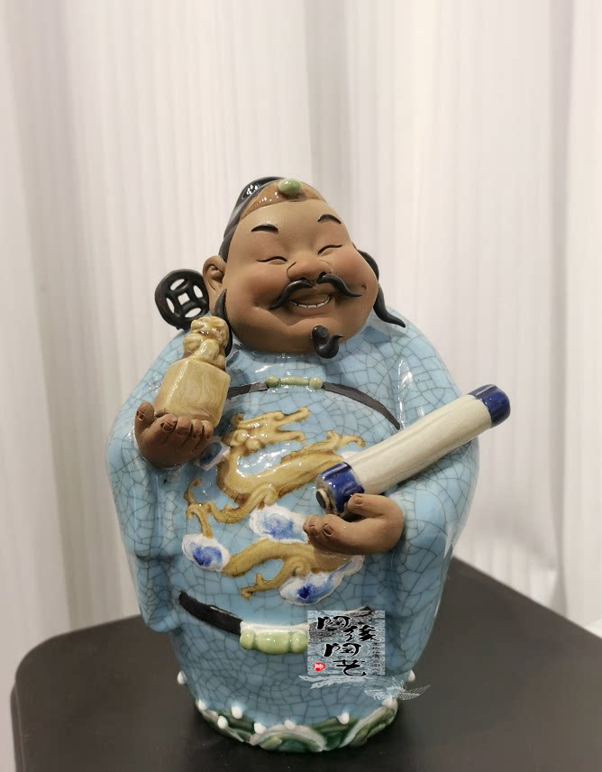 桌面贾陶院陶瓷中式风