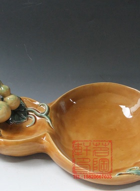 陶瓷石湾公仔招财葫芦工艺品