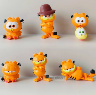2025加菲猫家族欧迪维克周边童年The Garfield Movie摆件盲盒手办