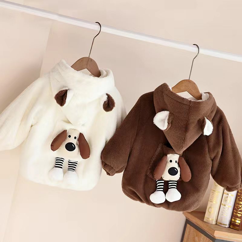 2025童装男女童毛毛衣外套秋冬装