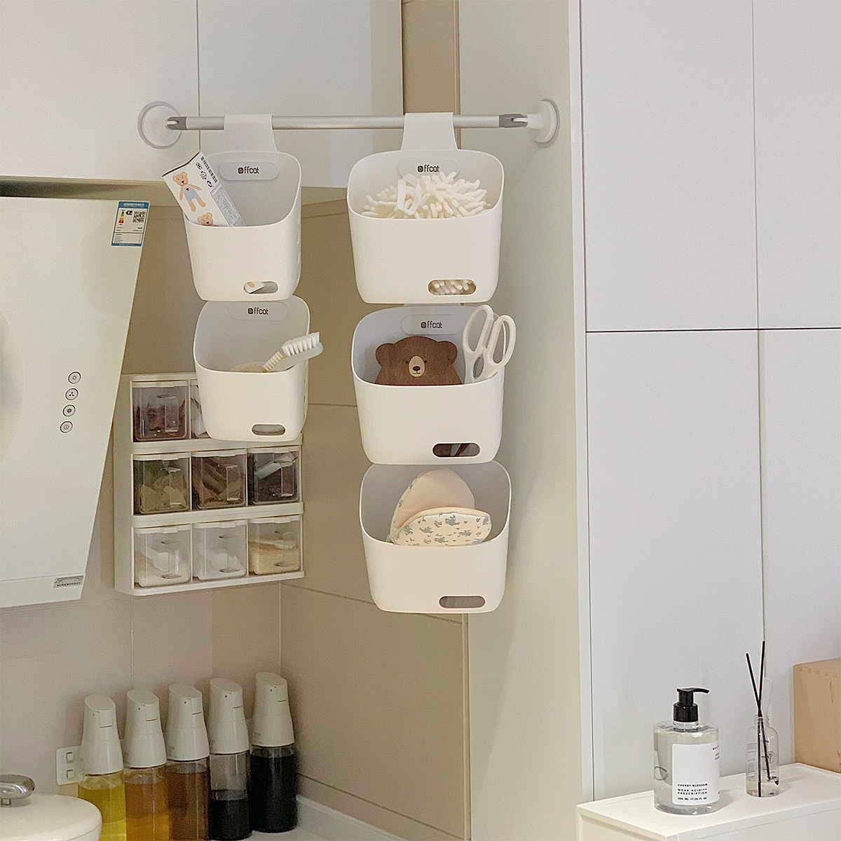 多功能免打孔沥水置物篮