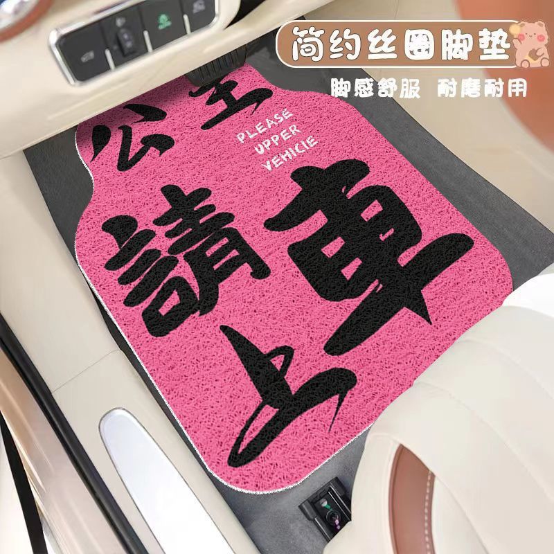 汽车通用防滑吸水耐脏硅藻泥脚垫