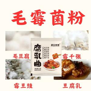 腐乳曲菌粉腐乳发酵粉长毛菌霉豆腐豆豉腊八豆霉千张专用发酵菌粉