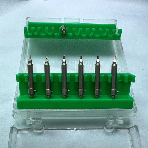 LED新益昌固晶机双头点胶头 钨钢顶针吸嘴黄棕色电木吸嘴封装耗材 - 封面