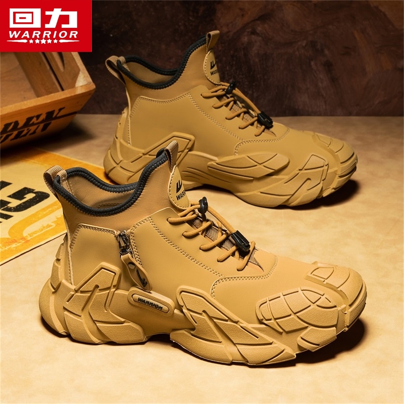 回力马丁靴男秋冬季防滑英伦复古