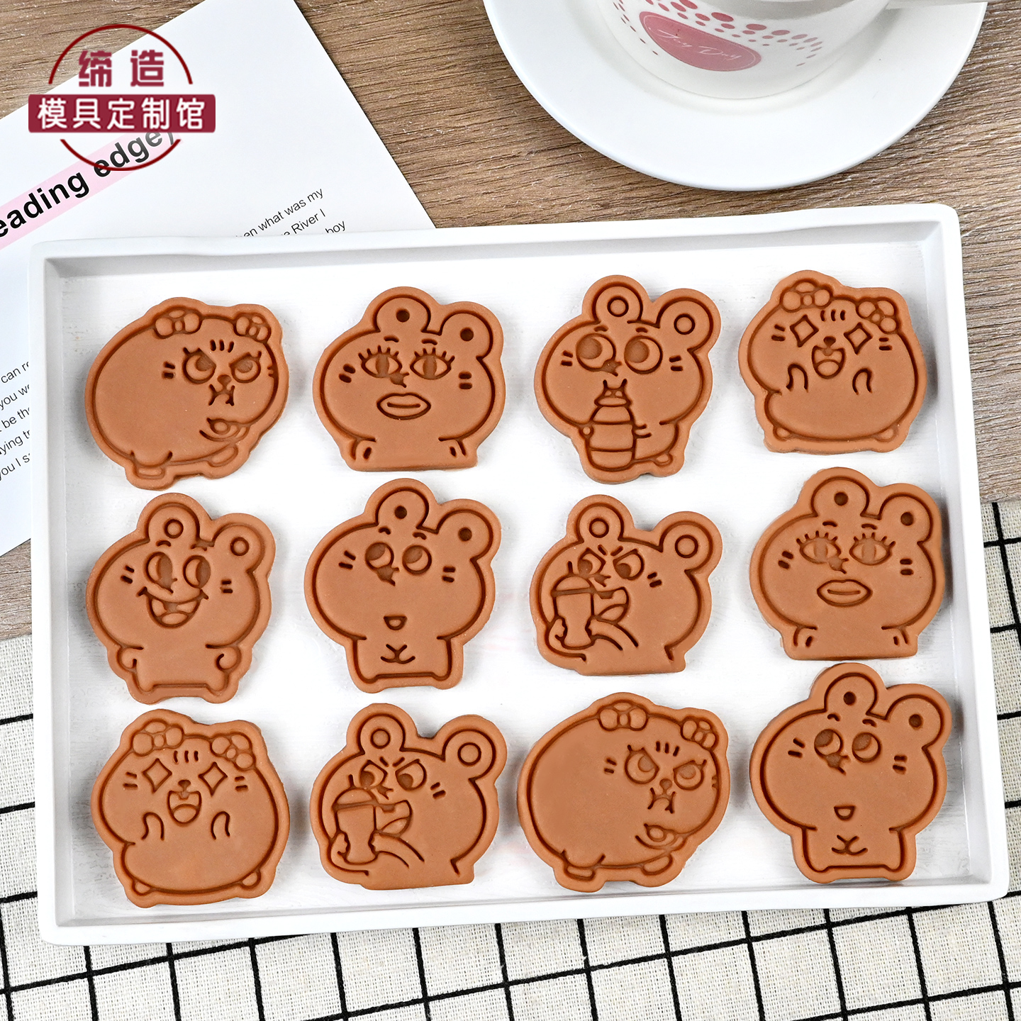 大鼠与美叽卡通饼干模具