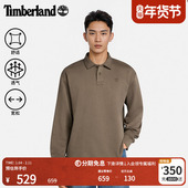 舒适毛圈布宽松 Timberland添柏岚官方男款 POLO卫衣秋冬新款 A6NBR