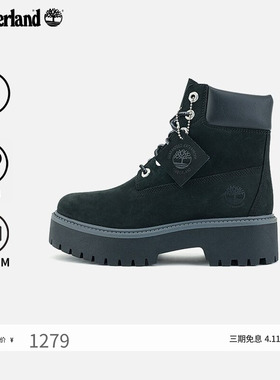 Timberland添柏岚官方女鞋高帮靴厚底增高防水秋冬百搭休闲|A5RH5