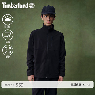 Timberland添柏岚官方男装 A6AU4 外套软壳衣防泼水防风舒适修身