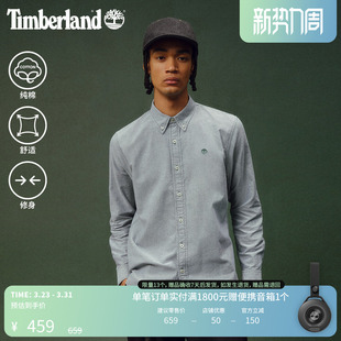 春夏商务通勤休闲修身 衬衫 A2ARQ 长袖 Timberland添柏岚官方男装