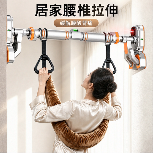 免打孔单杠室内家用引体向上器材