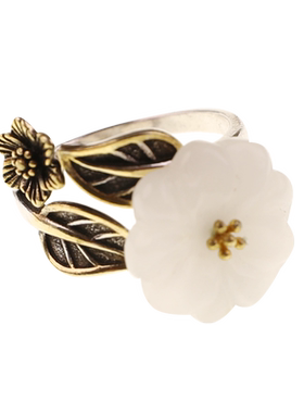 凤仪古风旗袍国潮合金戒指指环女