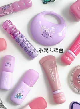韩国pokamon联名colorgram宝可梦限定哑光唇泥水光糖葫芦唇釉眼影
