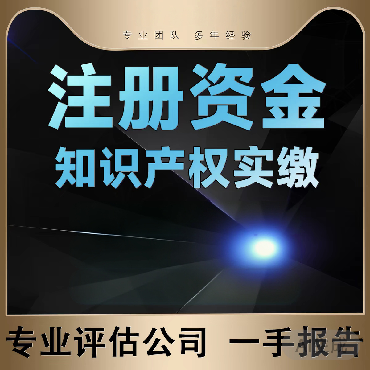 知识产权实缴软著专利出资注册资商务服务