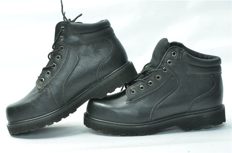 Bottes militaires pour homme en cuir - Ref 1401049 Image 5