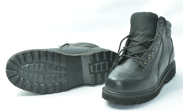 Bottes militaires pour homme en cuir - Ref 1401049 Image 3