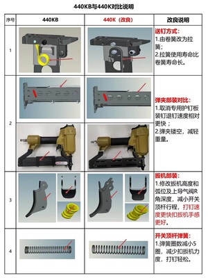 美特438K440K码钉枪u型气动木工装修码钉抢马钉枪432K 425K钉枪