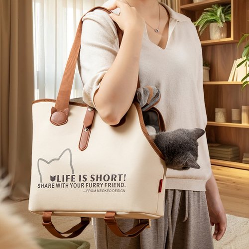 宠物包大号猫咪单肩手提手拎外出通用便携包露头透气小型犬狗猫包