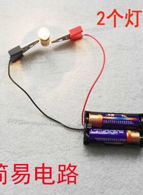 儿童物理电学电路科学科学小实验