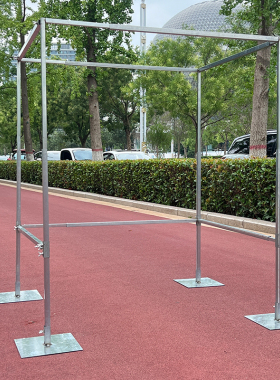 婚庆道具铁艺四角方亭架子仪式亭幸福公主亭婚礼框架鲜花拱门花架