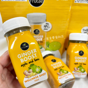 生姜青柠苹果混合果蔬汁1瓶100ml尝鲜会员店饮料分装