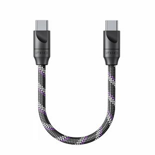 FiiO 线RCA音频线3.5mm对录线 飞傲Trust信任系列TypeC转TypeC解码