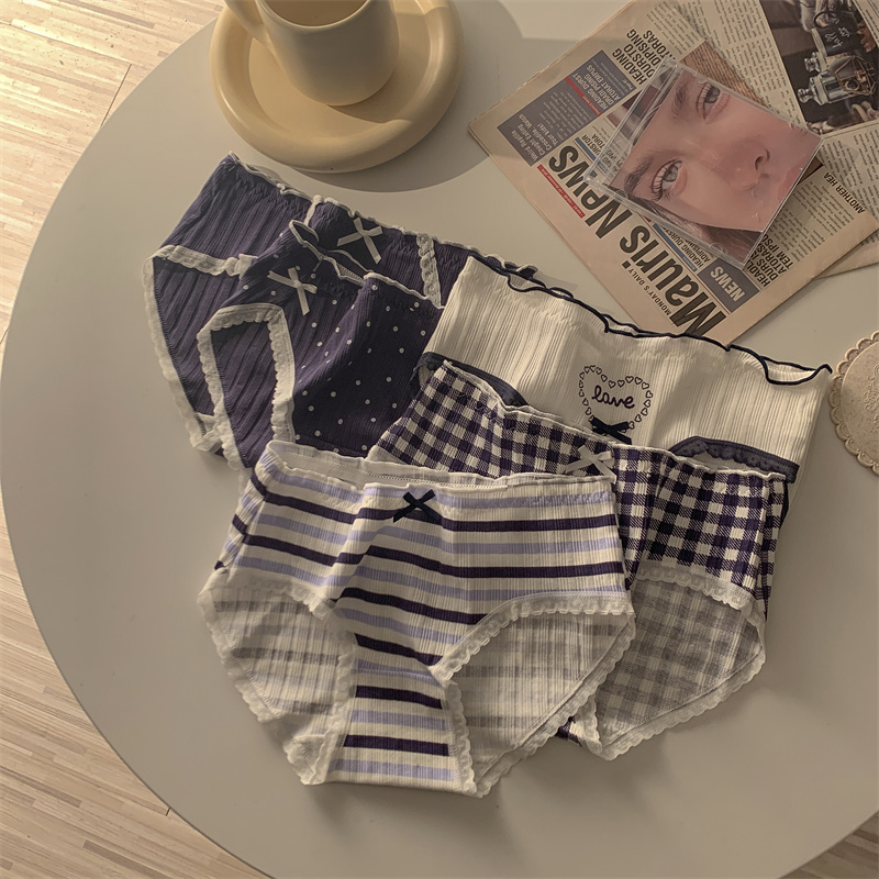 少女春夏舒适透气三角裤女