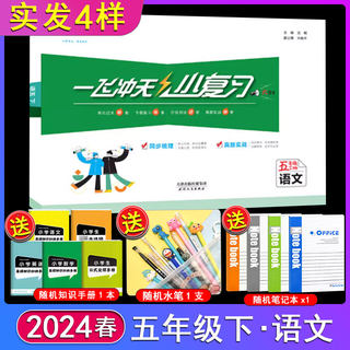 2024春 一飞冲天小复习五年级语文下册小学5年级单元测试卷真题卷期中期末复习综合检测卷同步测试卷复习资料天津小学适用