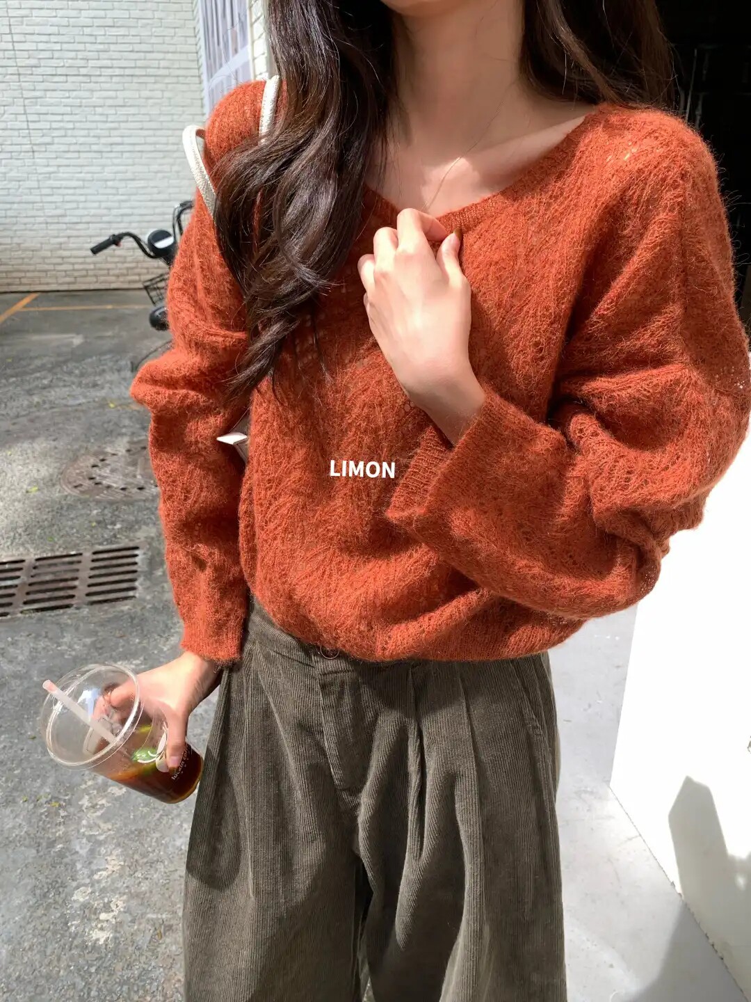 2026秋冬新款韩版宽松慵懒风圆领套头毛衣女百搭针织衫上衣