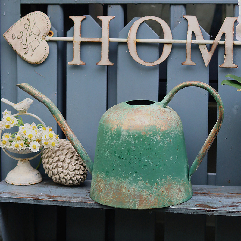 复古欧式铁艺洒水壶家用浇花壶