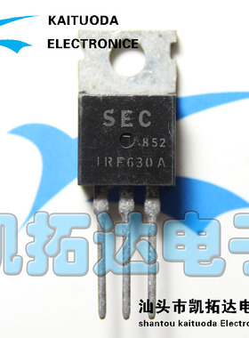 【凯拓达电子】原装进口拆机 IRF630A 场效应管 铁头
