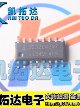 【凯拓达电子】ICL3232ECBNZ-T SOP16 驱动接收收发器 3232ECBNZ