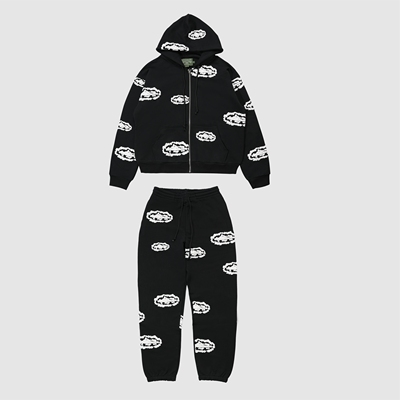 现货CORTEIZ X DENIM TEARS木棉花联名外套套装卫衣帽衫嘻哈美式