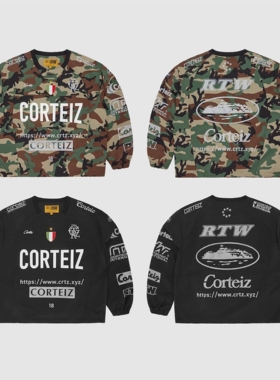 现货CORTEIZ恶魔岛冰球服外套夹克BOXYFIT短宽美式嘻哈CLEANFIT