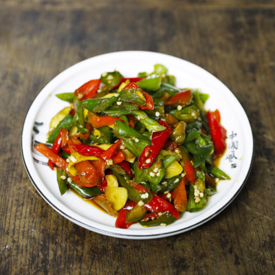 暖穗 香辣腌辣椒片 手工简单家常做法 乡下本辣椒 可口小菜无添加