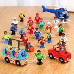 Mô phỏng theo dõi nhựa cảnh phụ kiện nhân vật phản diện nhân vật mô hình cảnh kết hợp đồ chơi phụ kiện theo dõi bằng gỗ với số lượng lớn