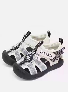 泰兰尼斯218夏童鞋学步鞋男女童防踢沙滩透气舒适凉鞋 T07T5B5785