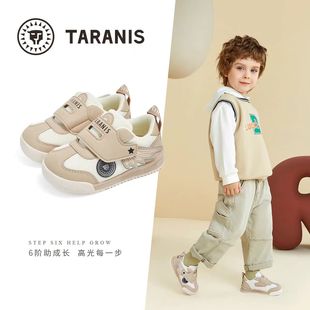 泰兰尼斯秋季男女童鞋学步鞋机能鞋防滑软底鞋子面包鞋T01T4C5039