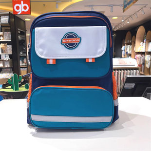 Z1100239 号S码 江博士正品 男童书包双肩背护脊减负学生低年级小码