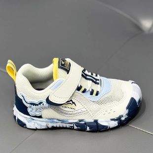 江博士专柜正品2026春男童二段机能鞋网面透气学步鞋1B14B1022FM0