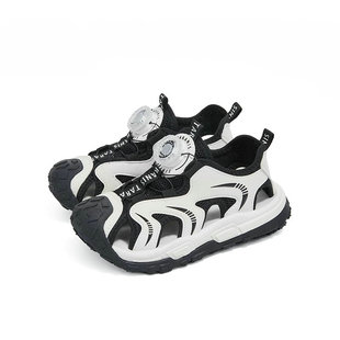 户外时尚 防滑旋钮扣T07D5B6096 夏男童沙滩凉鞋 泰兰尼斯kids露营鞋