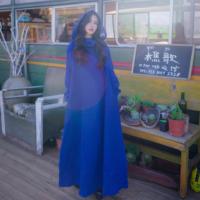 拉萨西藏旅游女装大西北青海加厚保暖斗篷外套适合去西安旅行穿搭