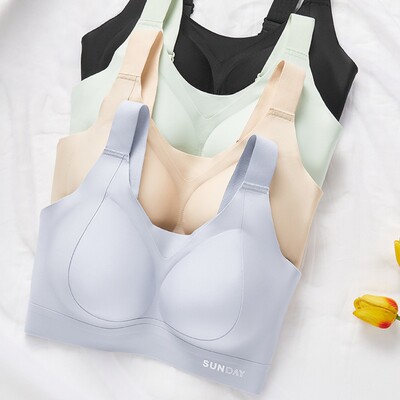 8831无痕提拉聚拢固定杯无钢圈内衣收副乳调整型大码薄杯透气文胸