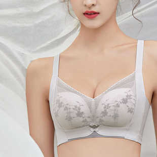 影舒婷3323中薄无钢圈无侧骨内衣聚拢上托侧收副乳调整型专柜文胸
