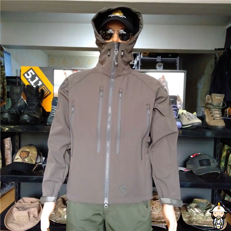 麦格霍斯magforce正品C1001保暖风衣 秋冬厚款外套加绒夹克软壳衣