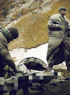 Carinthia SURVIVAL ONE卡伦西亚户外极寒保暖睡袋冬季带袖子睡袋