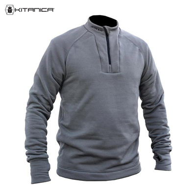 圣甲虫秋冬1/4拉链保暖抓绒衫