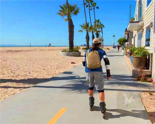 美马MVL户外单肩迷你7L背包