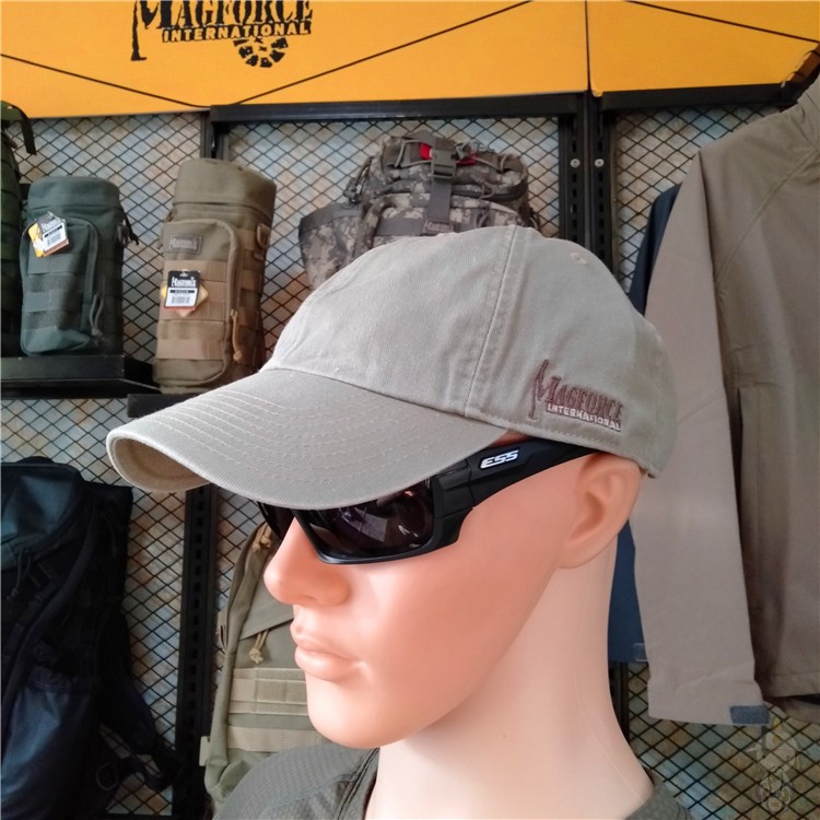 麦格霍斯纯棉棒球帽鸭舌帽弯沿帽