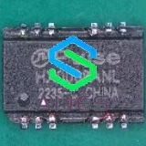 HX0068ANL 网口变压器 封装: SMD-16P,12.7x7.1mm